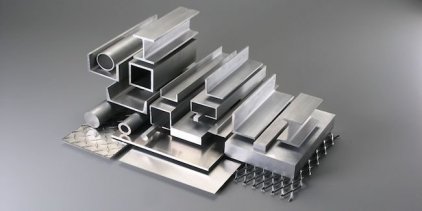 gewalzten Aluminium